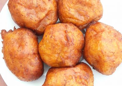 Afrikaanse keuken door Rosi's Cuisine: beignet plantain